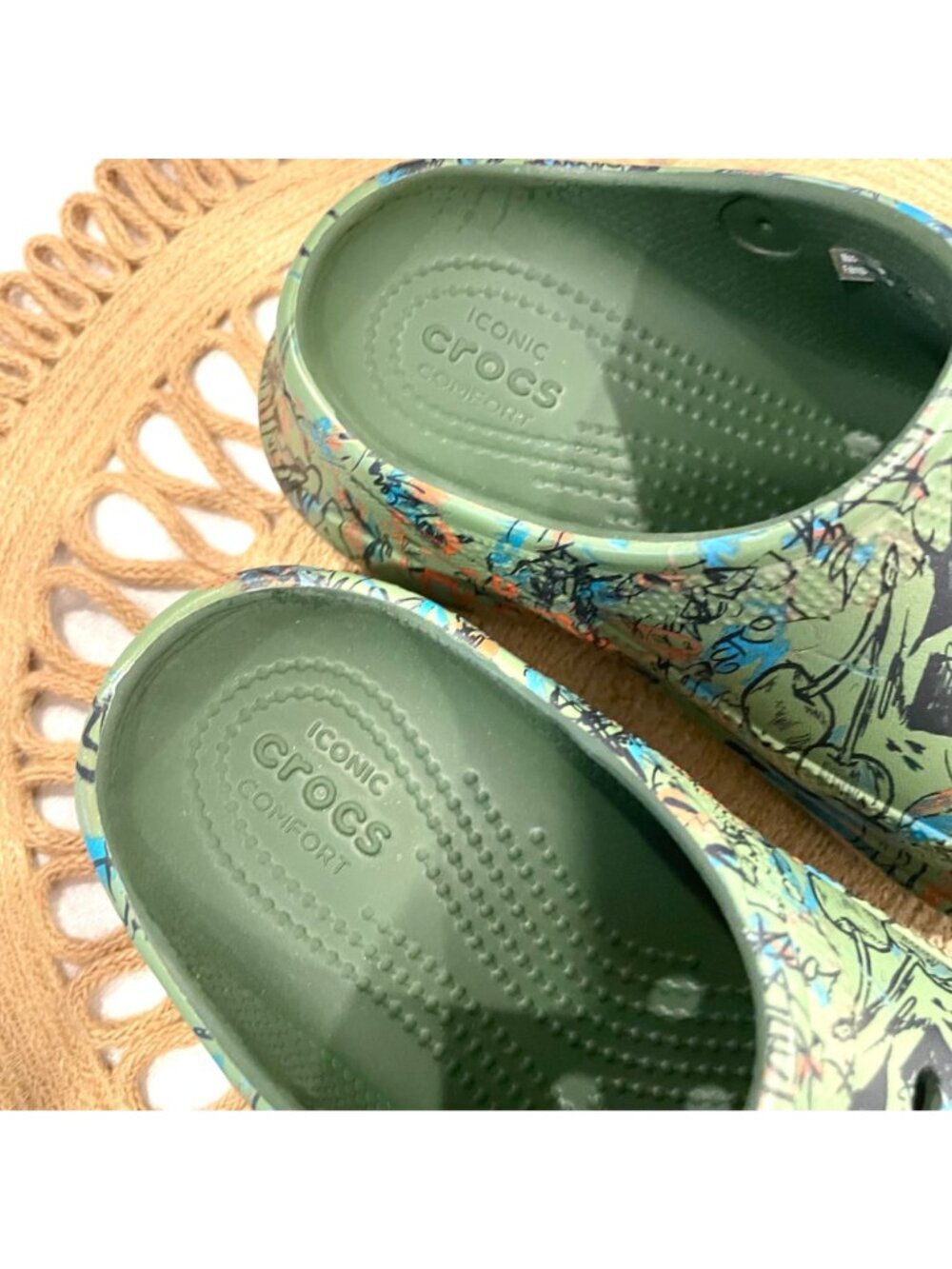 CROCS X MOWALOLA Bae Clog Forest Size W5 - Picture 9 of 10